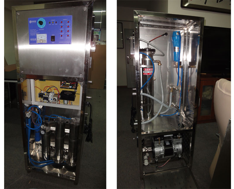 臭氧发生器内部