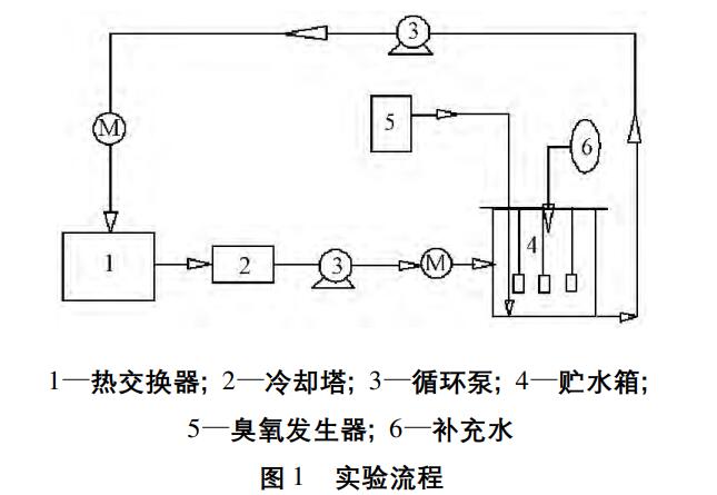 臭氧对中温循环冷却水系统的缓蚀性能研究